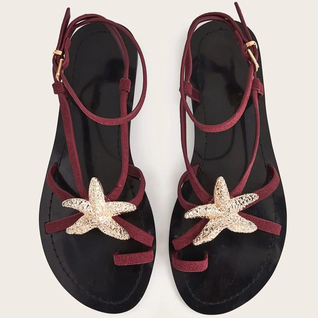 Alison | Stylish Sea Star Clip-Toe Sandals