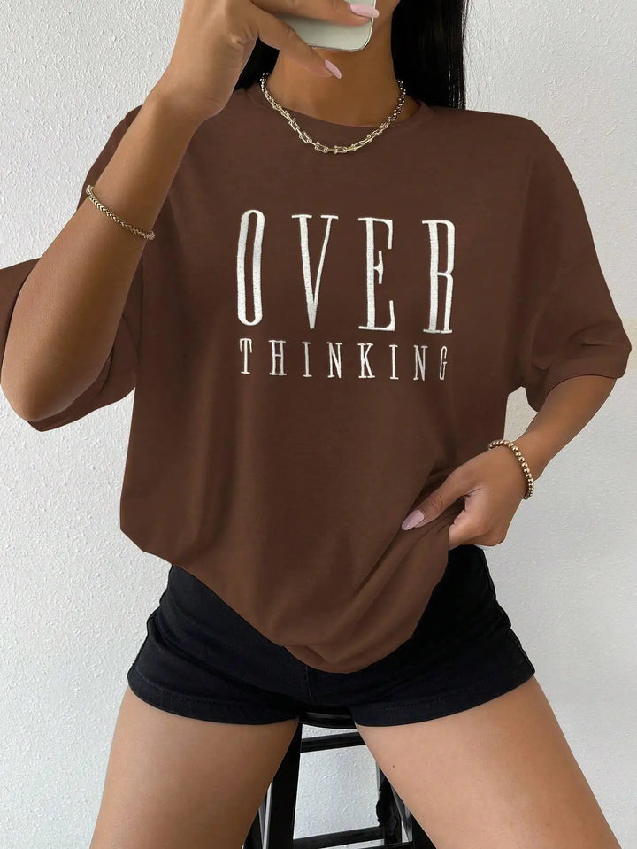 Angelina | Vintage Print T-shirt