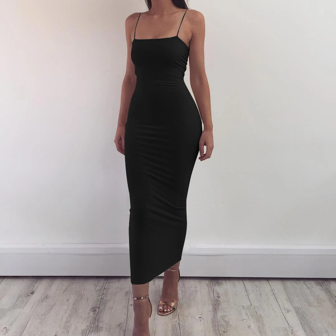 Jasmine | Glamorous Spaghetti Strap Dress