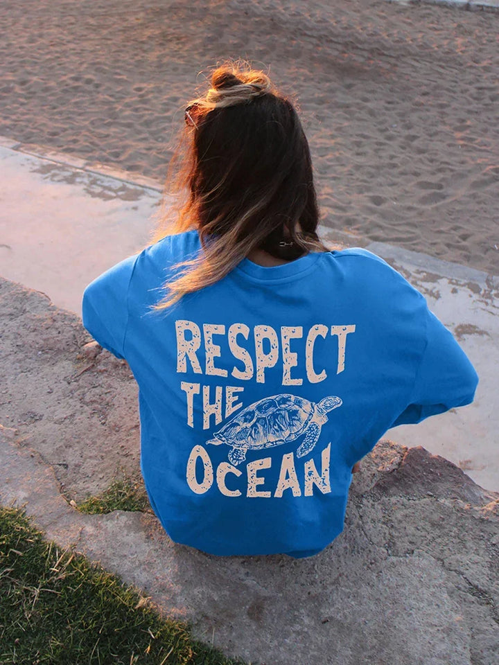 Layla | Respect the Ocean T-shirt