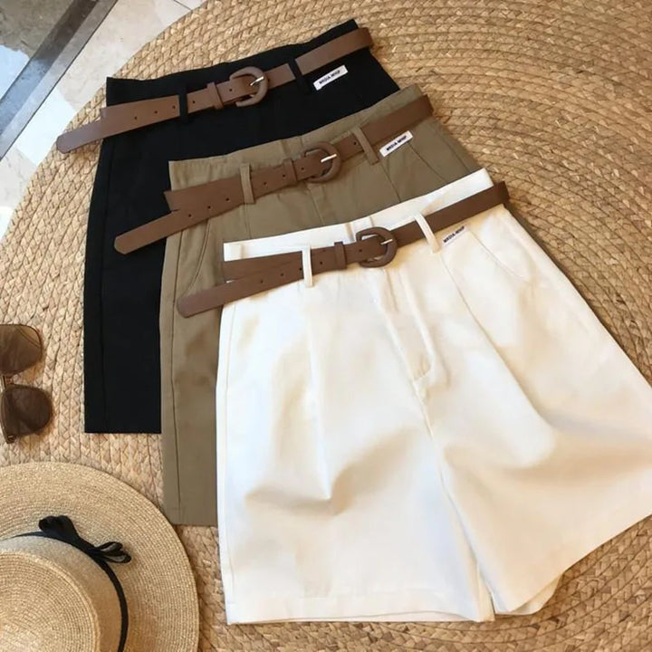 Audrie | Chic Wide-Leg Shorts