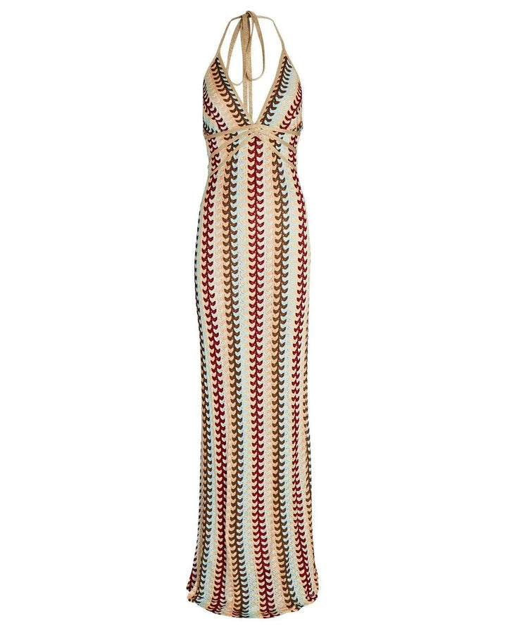 Monalissa | Colorful Spaghetti Strap Dress