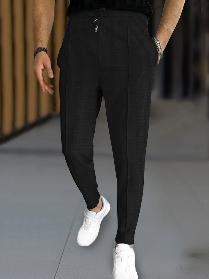 Jake | Waffle Slim Pants