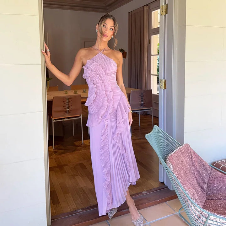 Milly | Stylish Halter Neck Dress