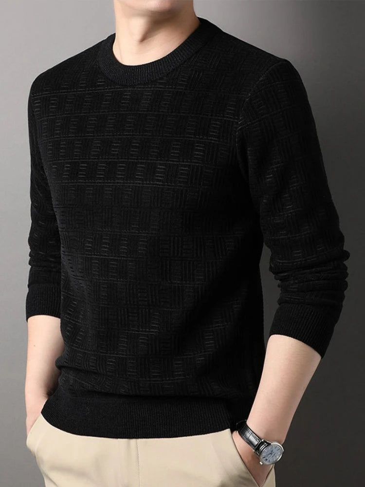 Fabian | Textured Crew Sweater