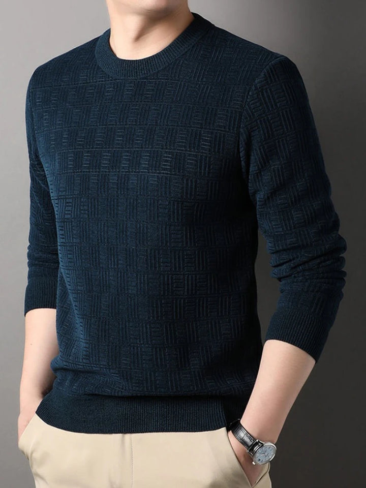 Fabian | Textured Crew Sweater