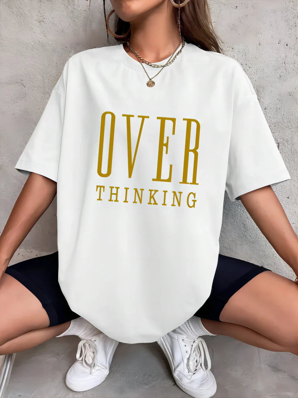 Angelina | Vintage Print T-shirt