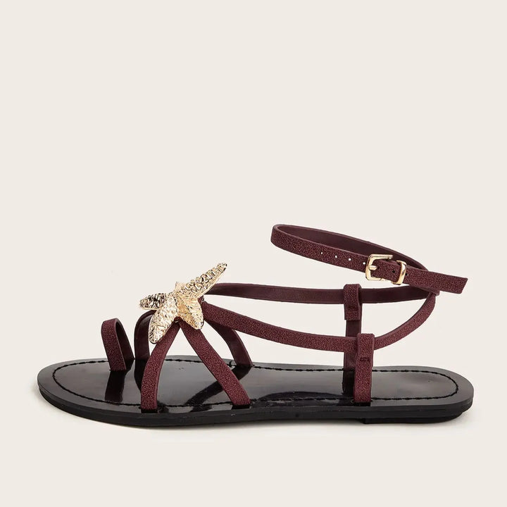 Alison | Stylish Sea Star Clip-Toe Sandals