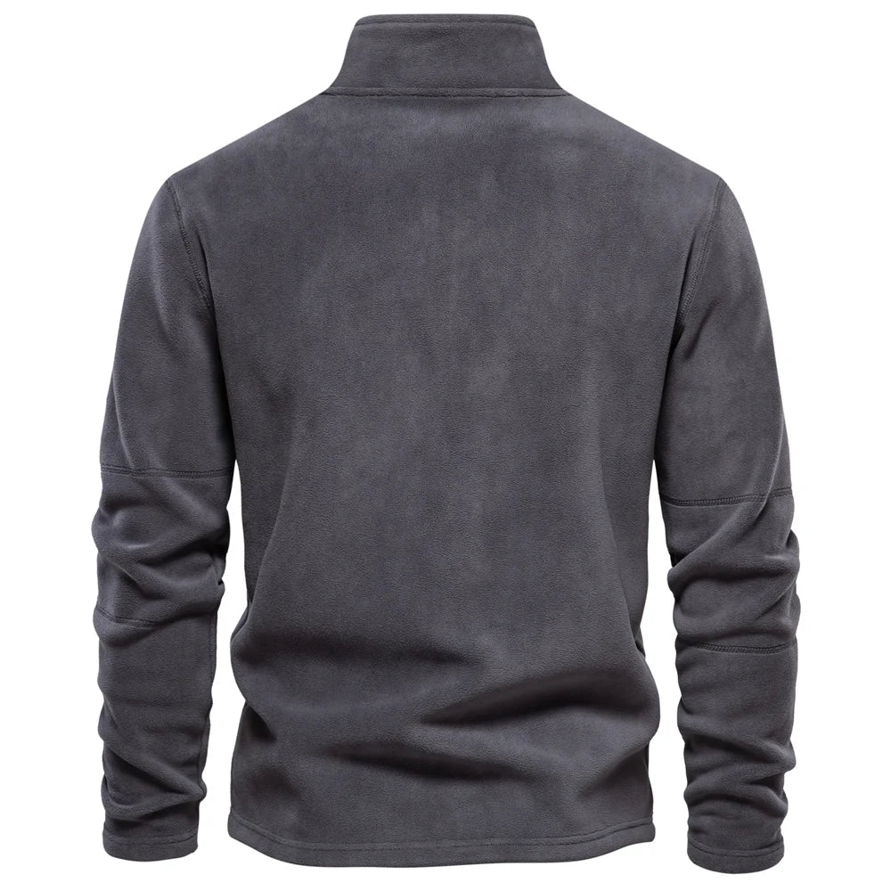 Hugh | Classic Half-Zip Sweater