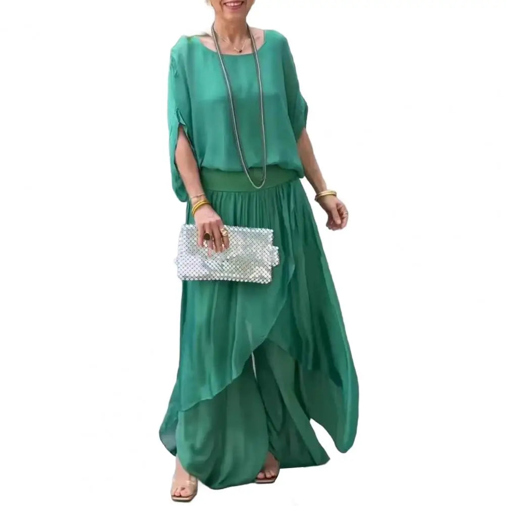 Taliya | Loose-fit maxi dress