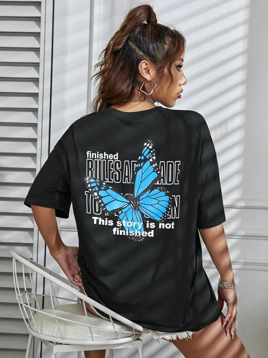 Camila | Breathable Butterfly Shirt