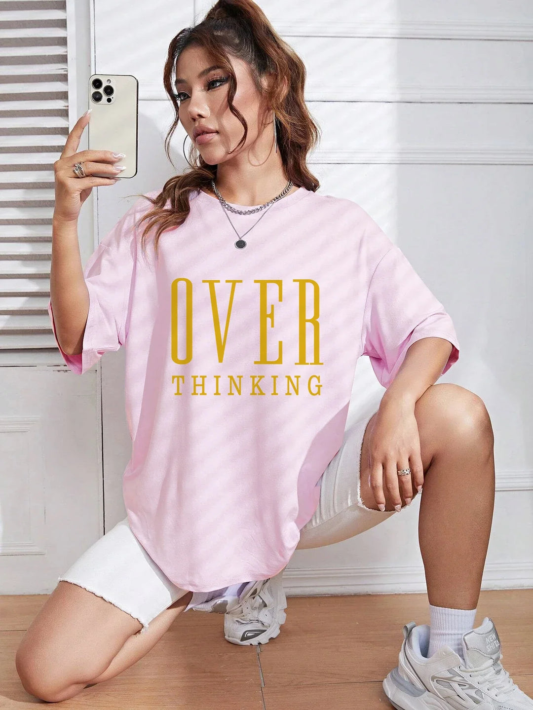 Angelina | Vintage Print T-shirt