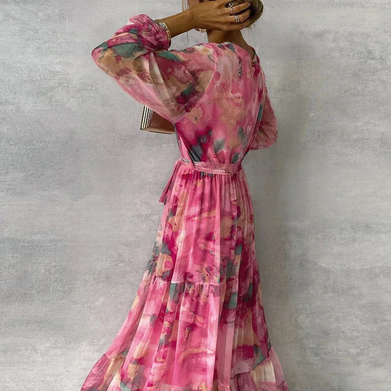 Lourdes | Stylish Floral Dress