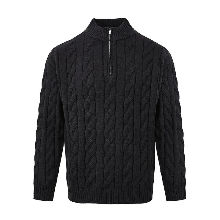 Eduardo | Premium Quarter-Zip Sweater