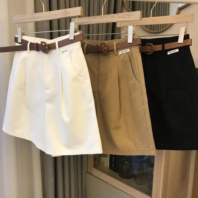 Audrie | Chic Wide-Leg Shorts