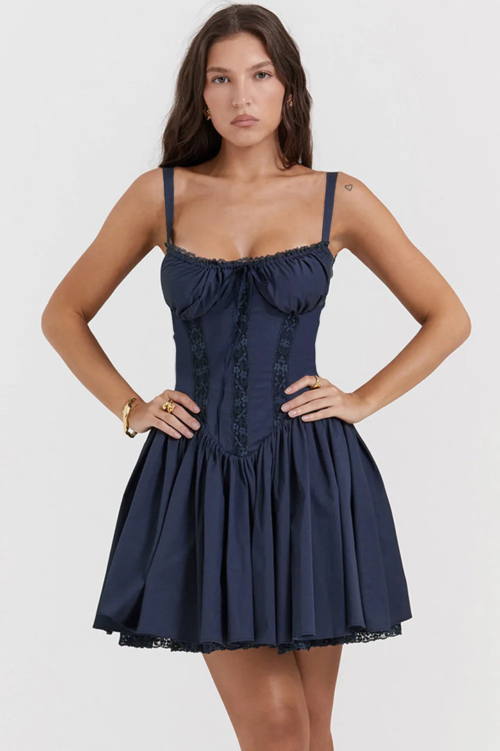 Klara | Laced Elegance Mini Dress