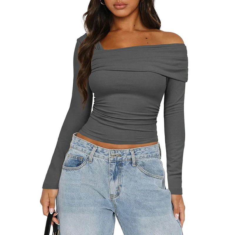 Megan | Chic Long-Sleeve T-Shirt