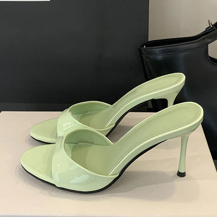 Leila | Stylish High Heel Mules