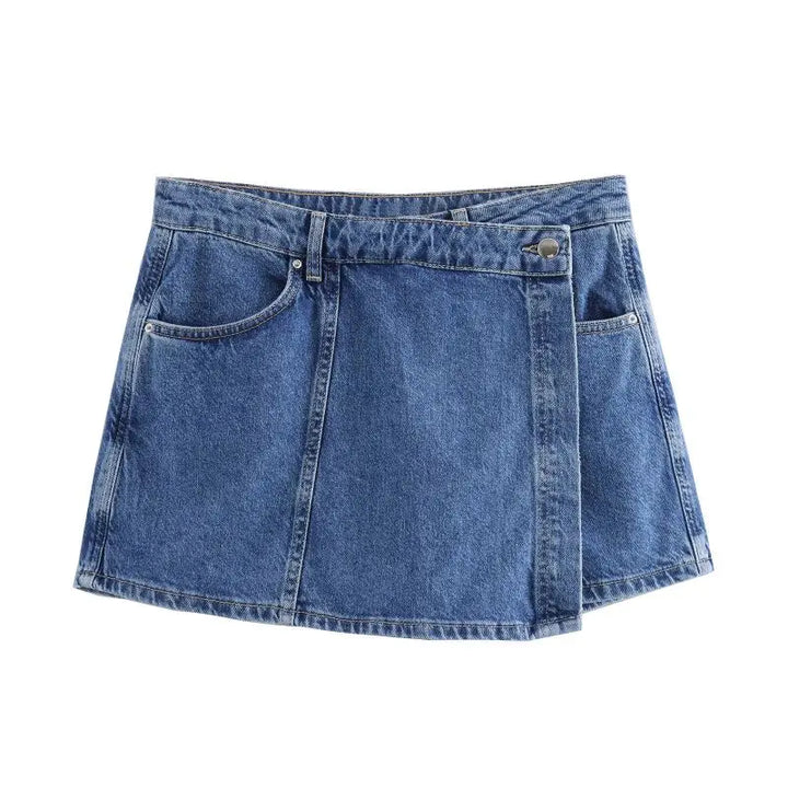 Maris | V-Neck Denim Set