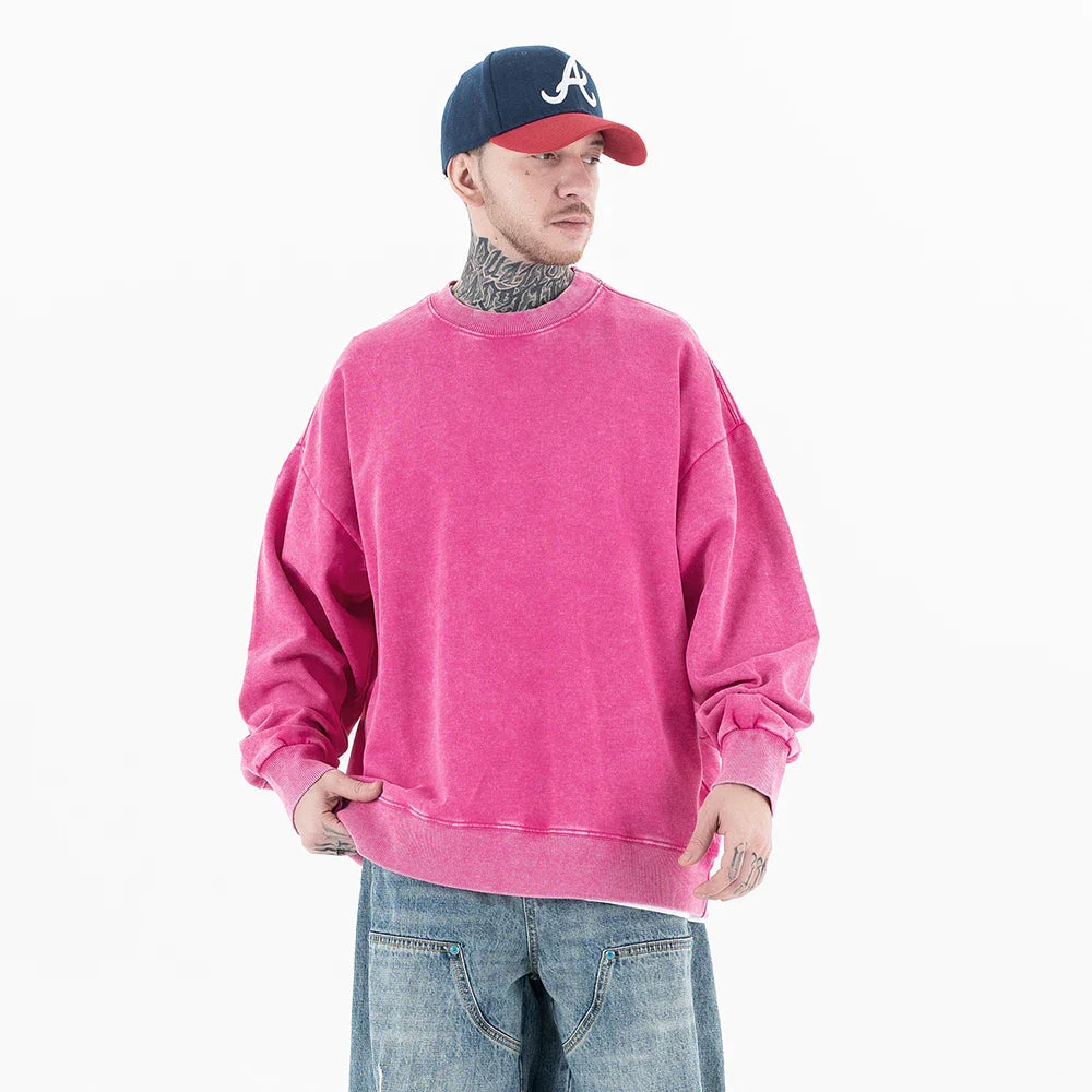 Jacob | Oversized Washed Sweatshirt
