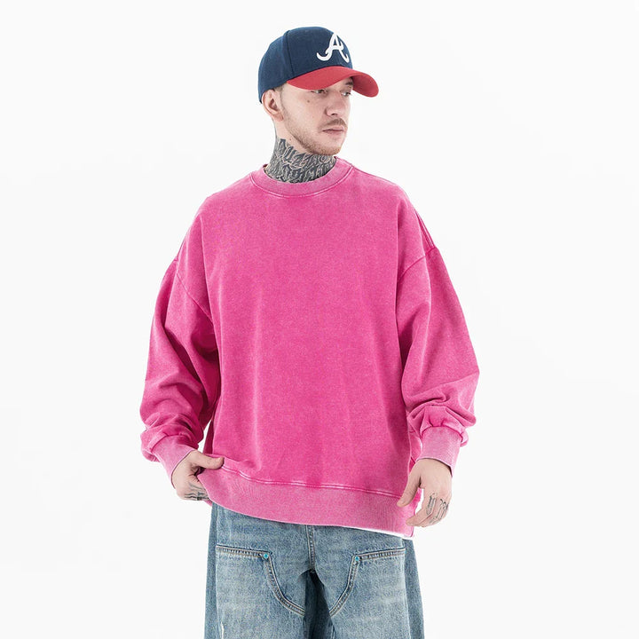 Jacob | Oversized Washed Sweatshirt
