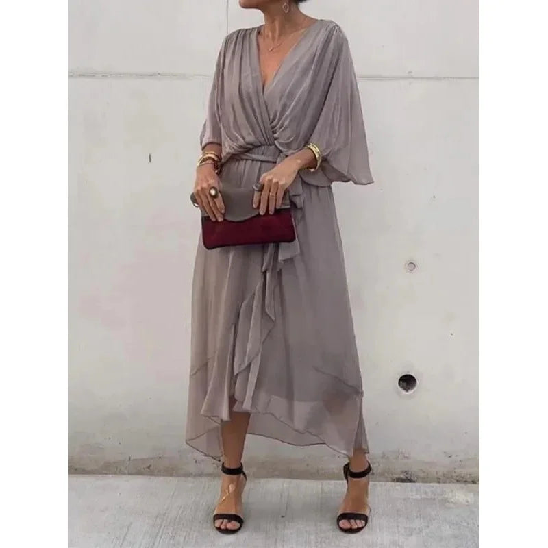 Sanya | Dress with flowing sleeves