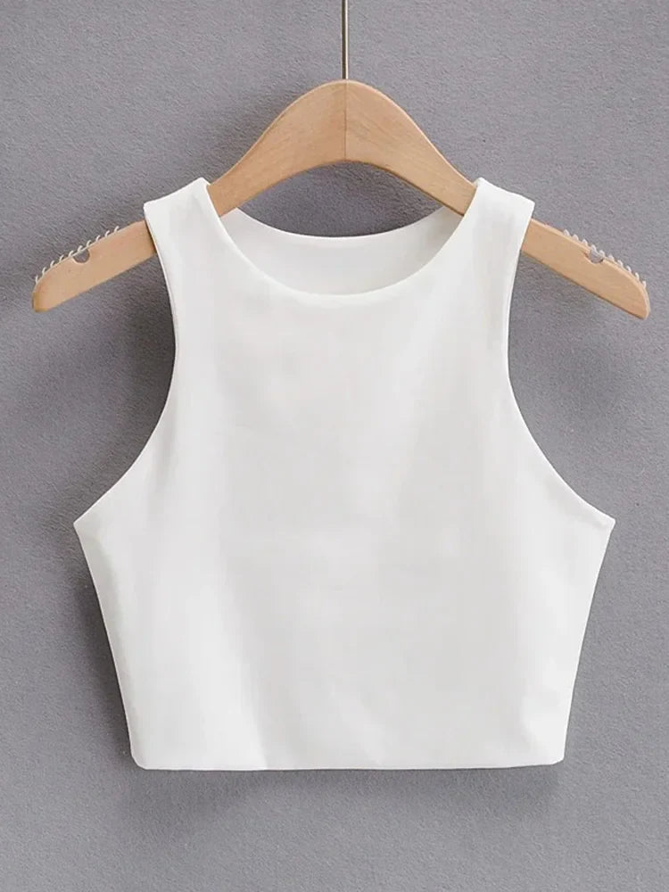 May | Slim Fit Sleeveless Tank Top
