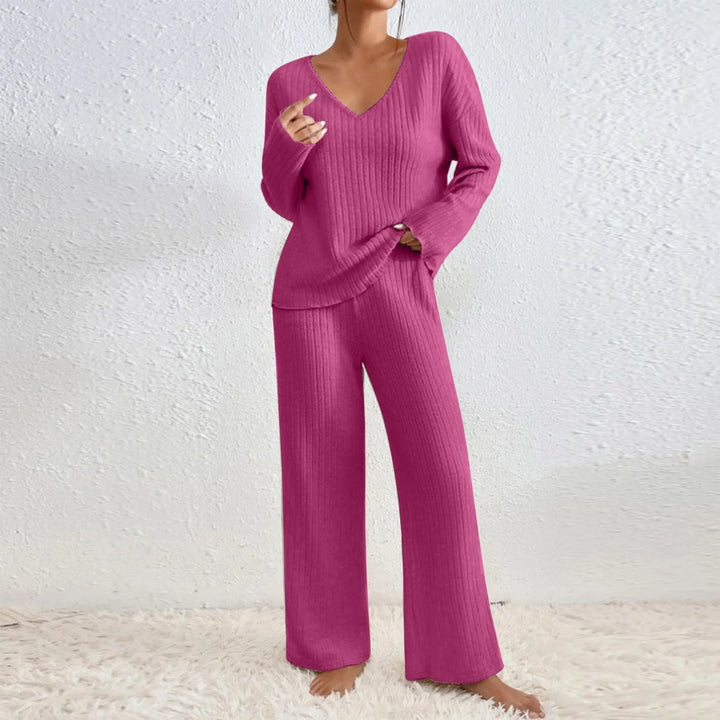 Elli | Elegant Knitted Two-Piece Women's Set