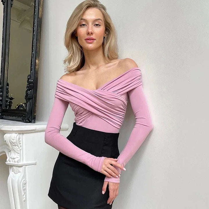 Janine | Chic Off-Shoulder Top