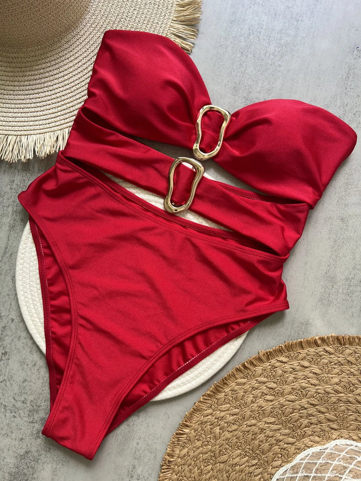 Mae | Swimsuit with Metal Rings