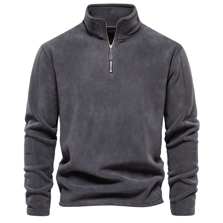 Hugh | Classic Half-Zip Sweater