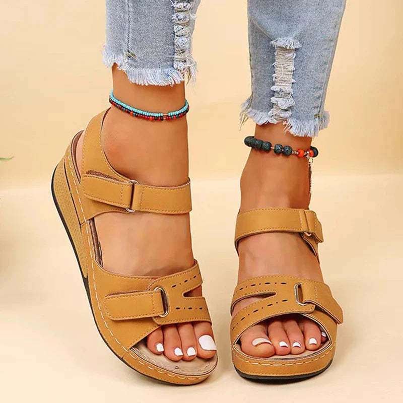 Aireen | Wedge Sandals