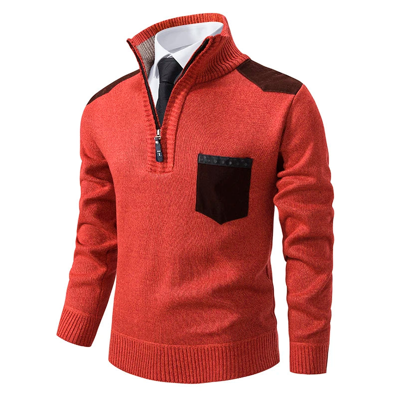 Ben | Refined Quarter-Zip Sweater