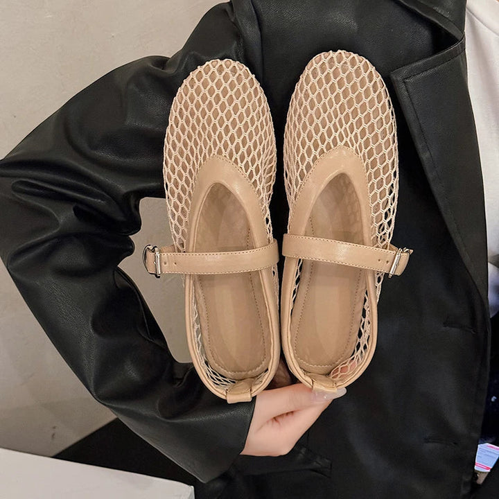 Remi | Airy Ballerinas with Adjustable Strap