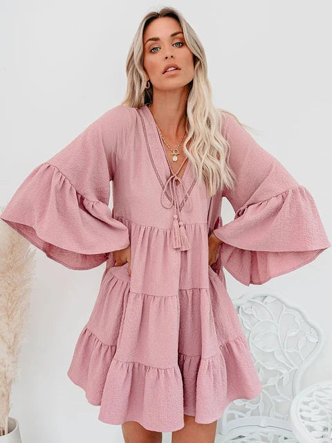 Meg | Airy Bow Dress