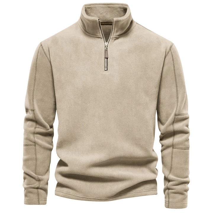 Hugh | Classic Half-Zip Sweater