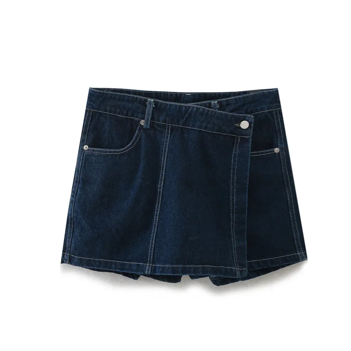 Maris | V-Neck Denim Set