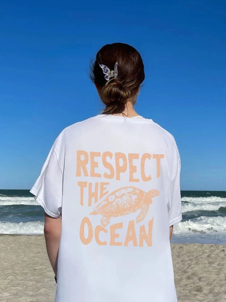Layla | Respect the Ocean T-shirt