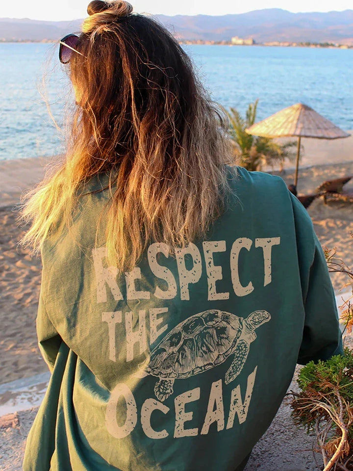 Layla | Respect the Ocean T-shirt