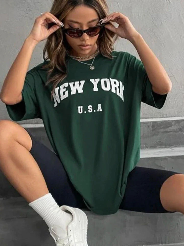 Alyssa | Fed NY Print T-shirts