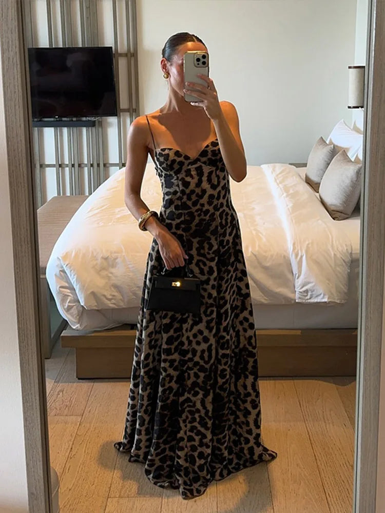 Loisa | Leopard Maxi Dress