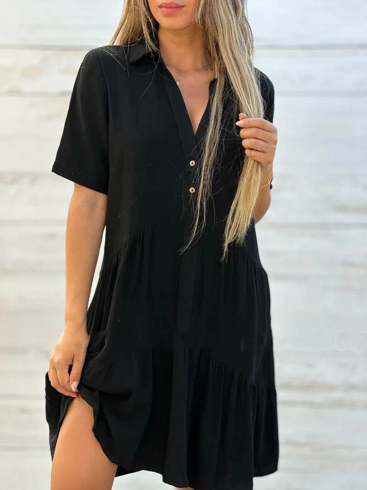Jaya | V-Neck Mini Dress