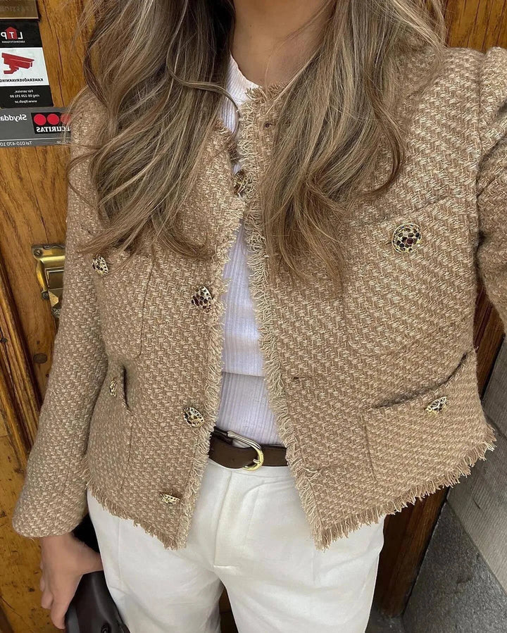 Desiree | Elegant Blazer with Luxury Buttons