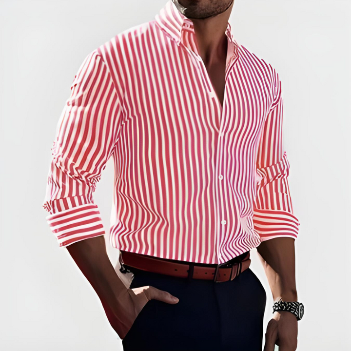 Brian | Classic Striped Shirt