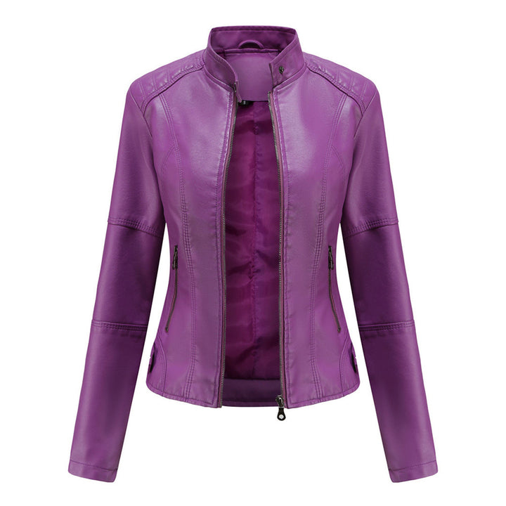 Siri | Elegant Leather Jacket