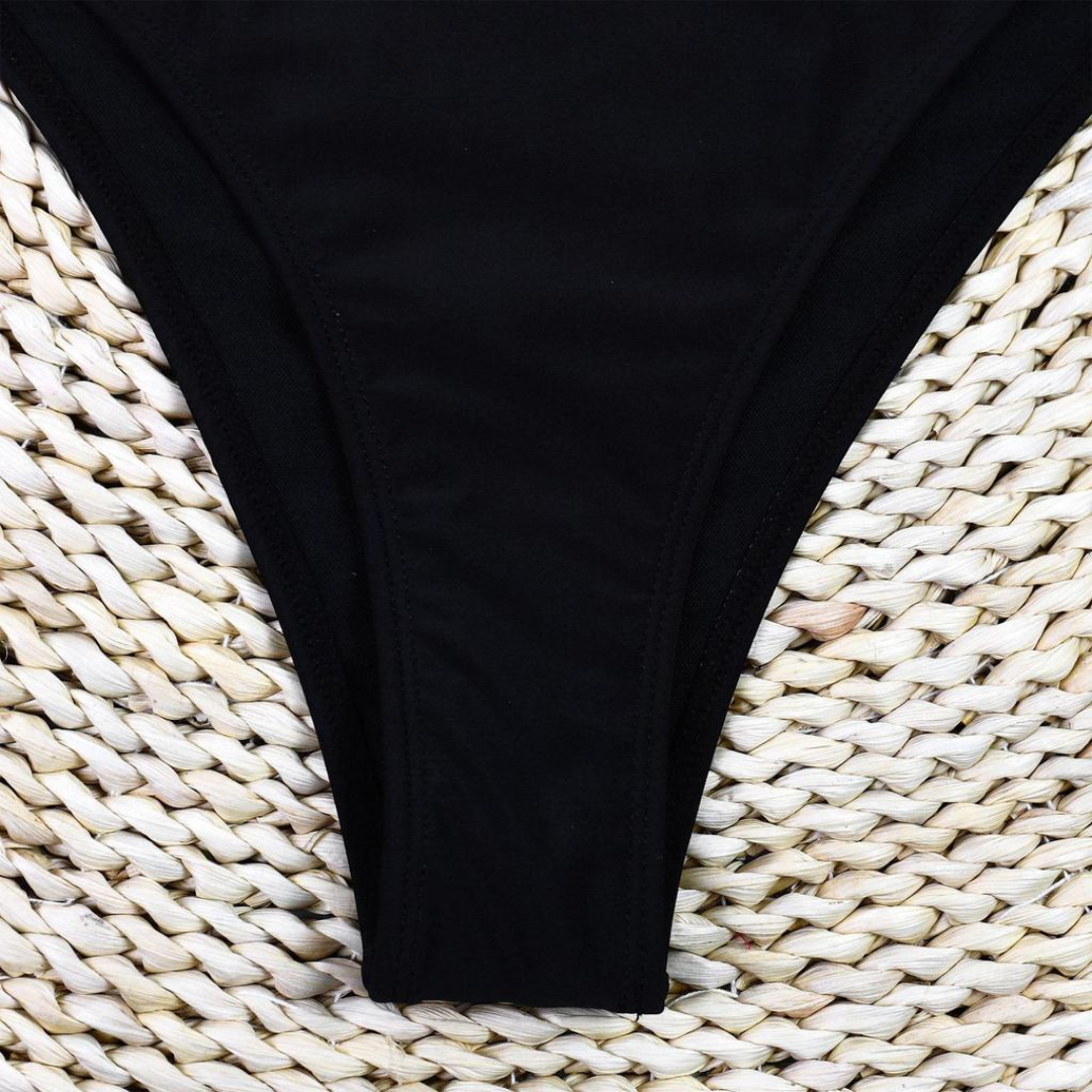 Lavinia  | SlimFit Colorblock One-Piece Swimsuit