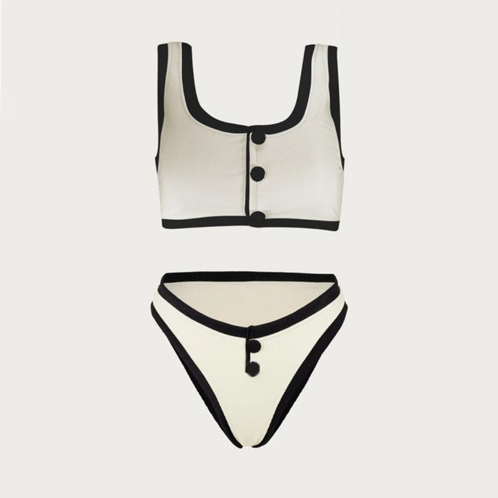Amelinda  | Colorblock Two-Piece Swimsuit