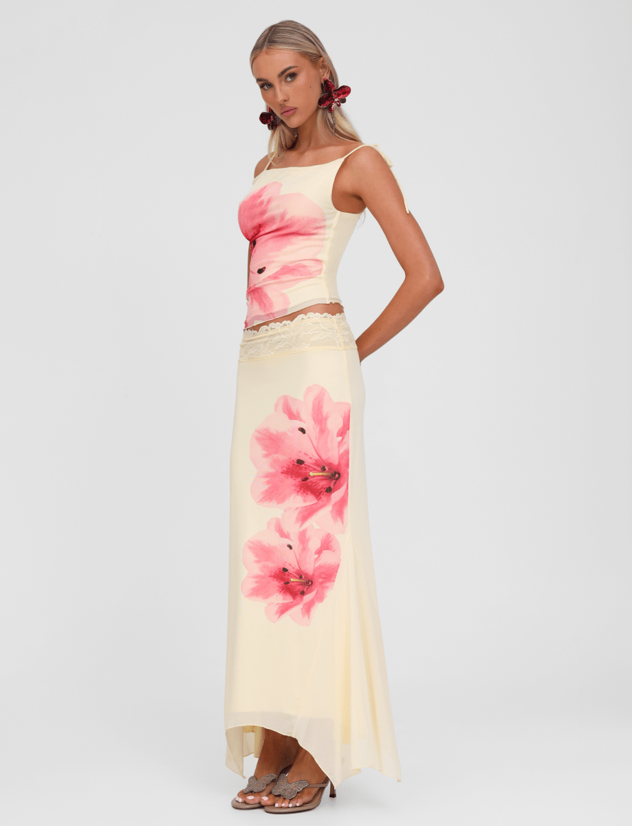 Rihanna | Breezy Blooms Skirt Set