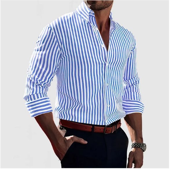 Brian | Classic Striped Shirt
