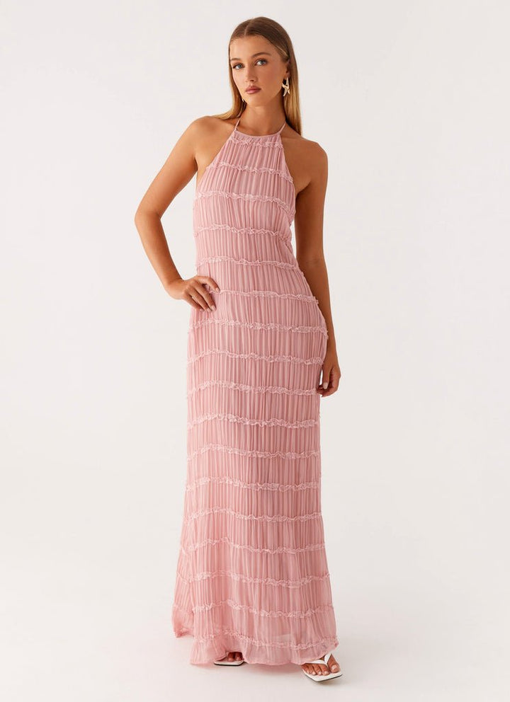 Darlene | Halter Neck Backless Dress